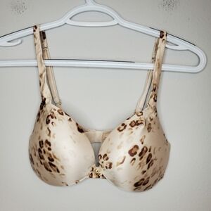 Victoria Secret Plunge 32D Animal Print